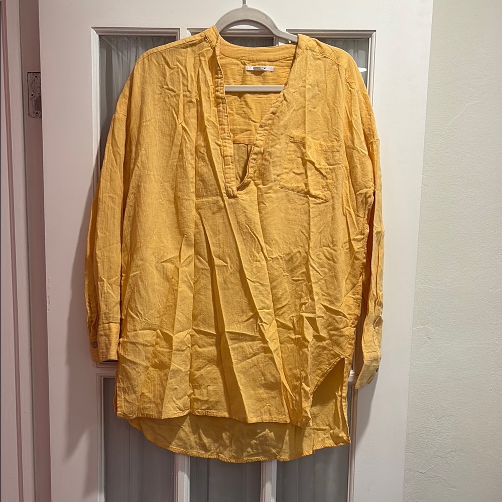 O'Neill Mustard Long Sleeve Top